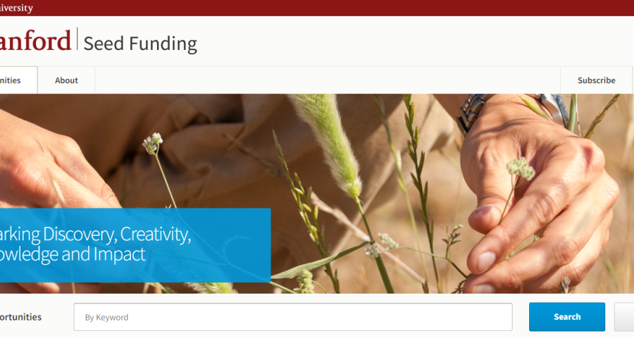 Stanford Seed Funding Home Page