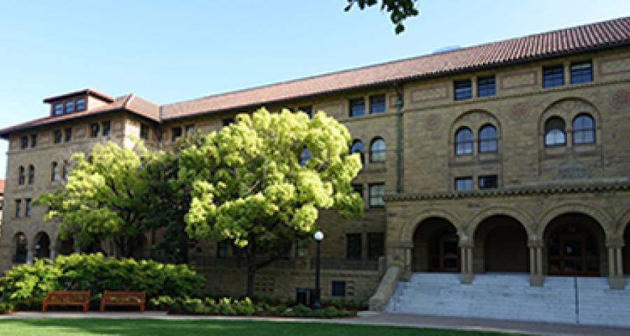 Encinal Hall where FSI is located on Stanford Campus