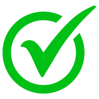 Green check mark